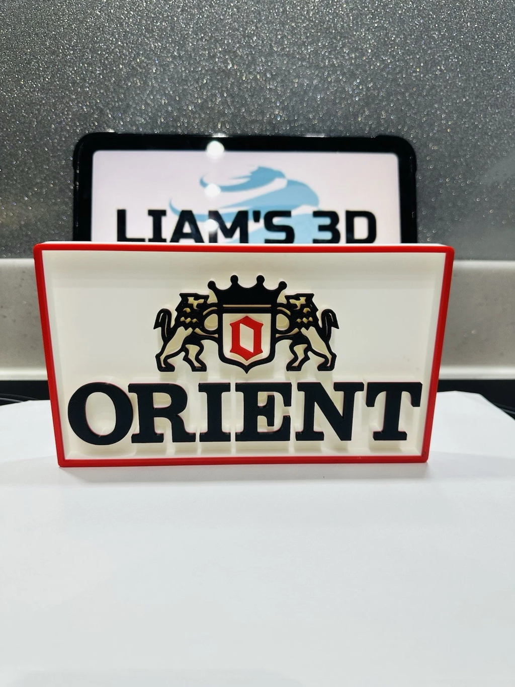Decorative designer Orient logo Sign Display Watch 20cm