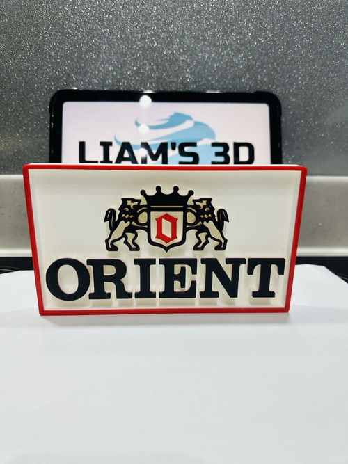 Decorative designer Orient logo Sign Display Watch 20cm