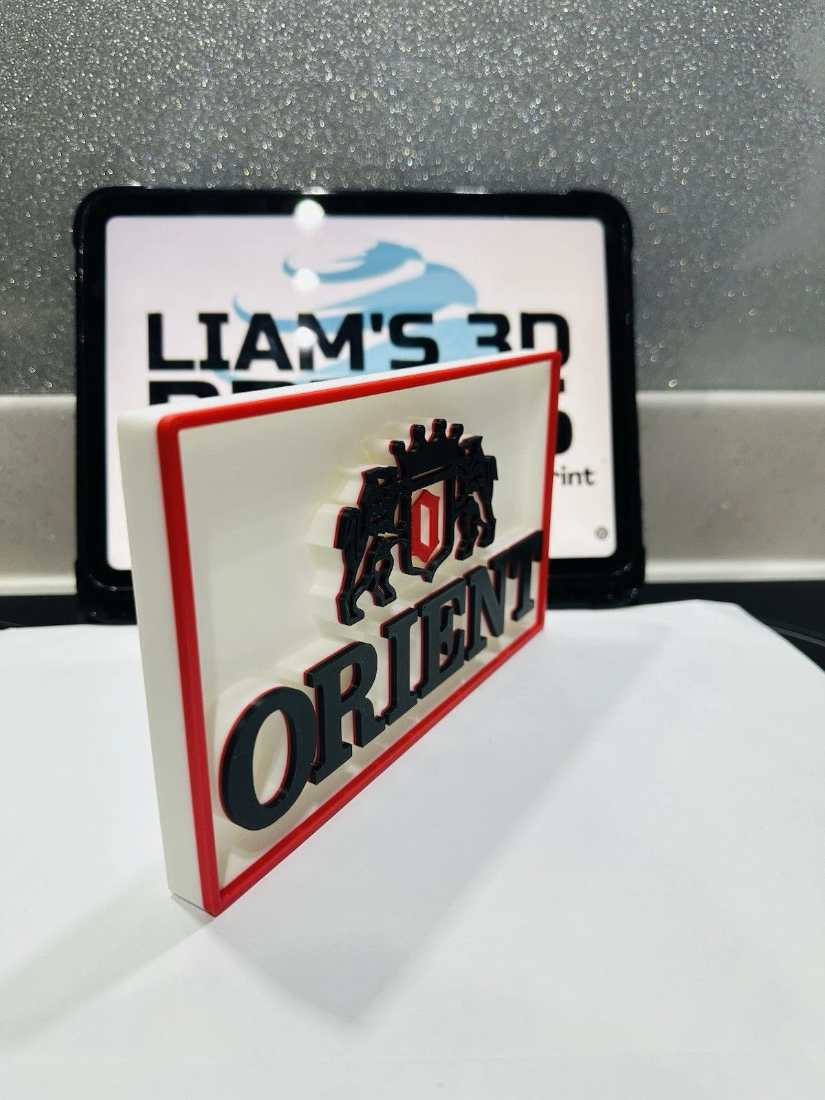 Decorative designer Orient logo Sign Display Watch 20cm