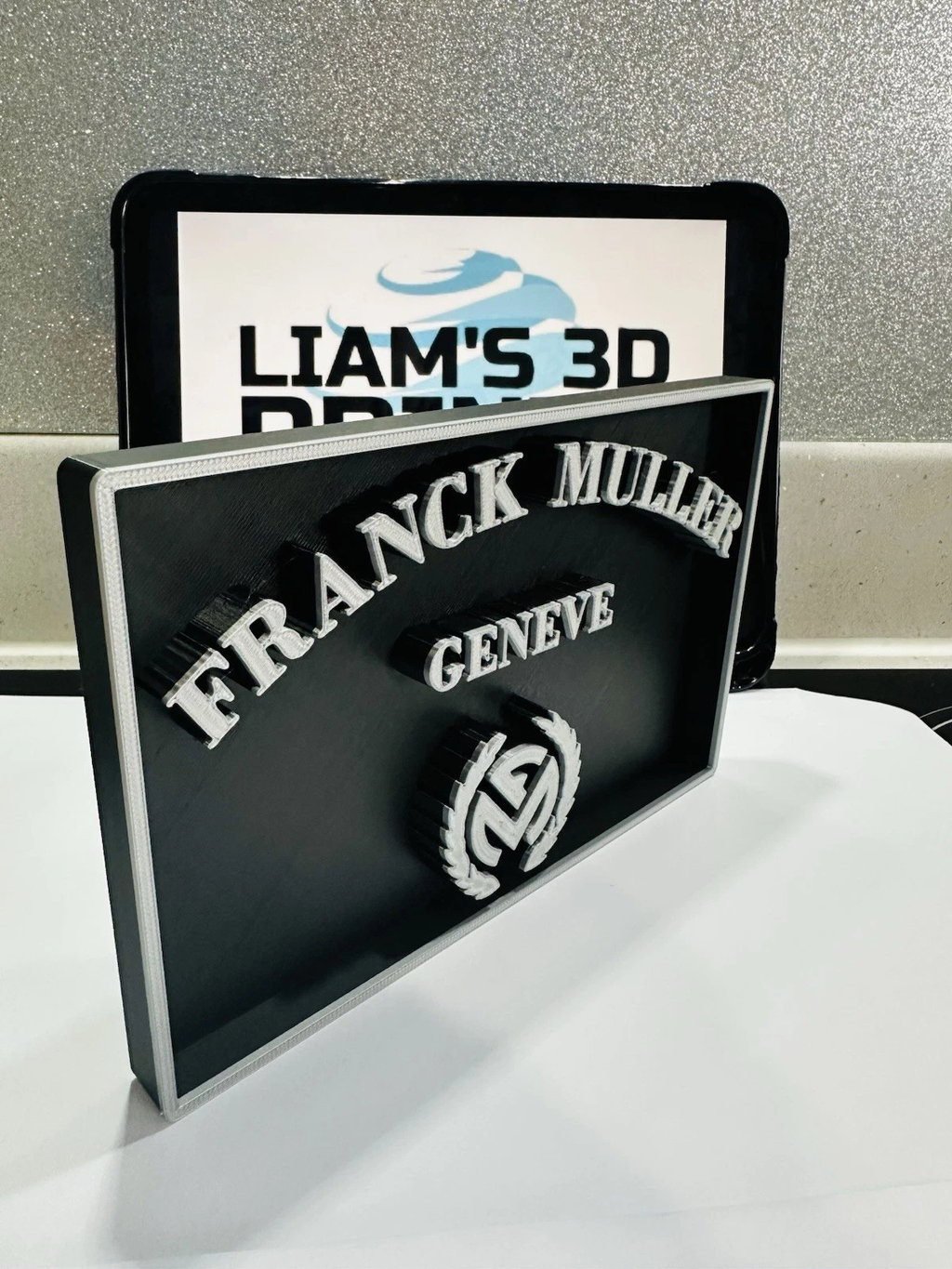 Decorative Franck Muller logo Sign Display Watch 20cm