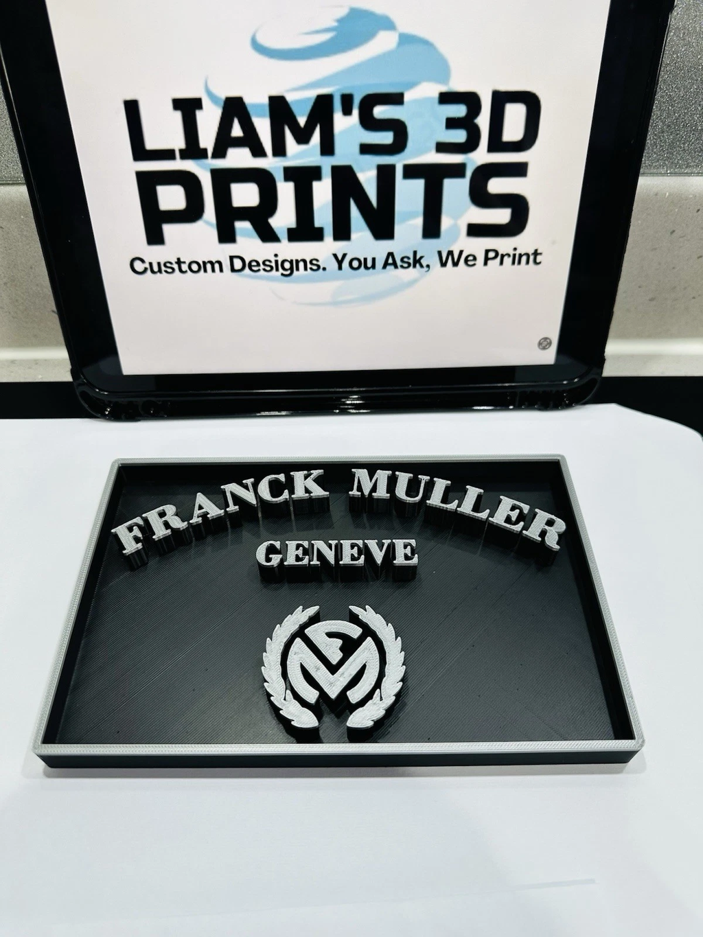 Decorative Franck Muller logo Sign Display Watch 20cm