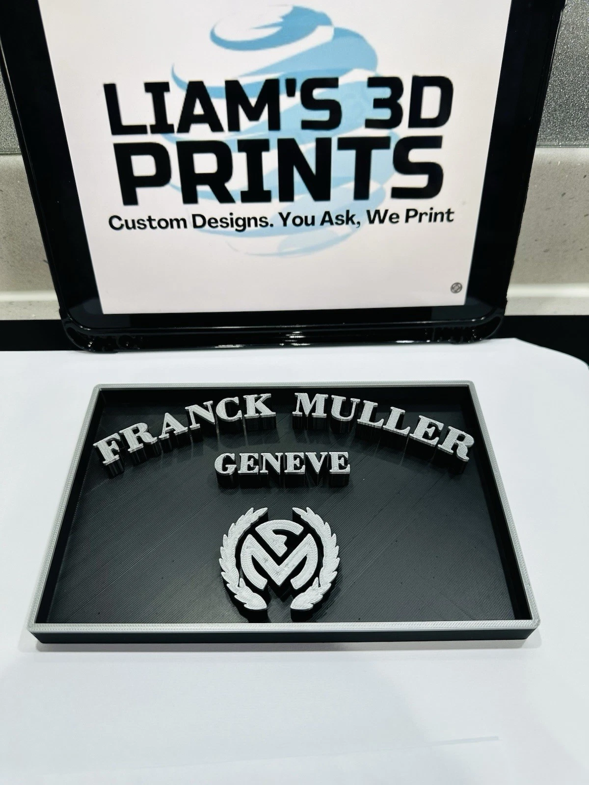 Decorative Franck Muller logo Sign Display Watch 20cm