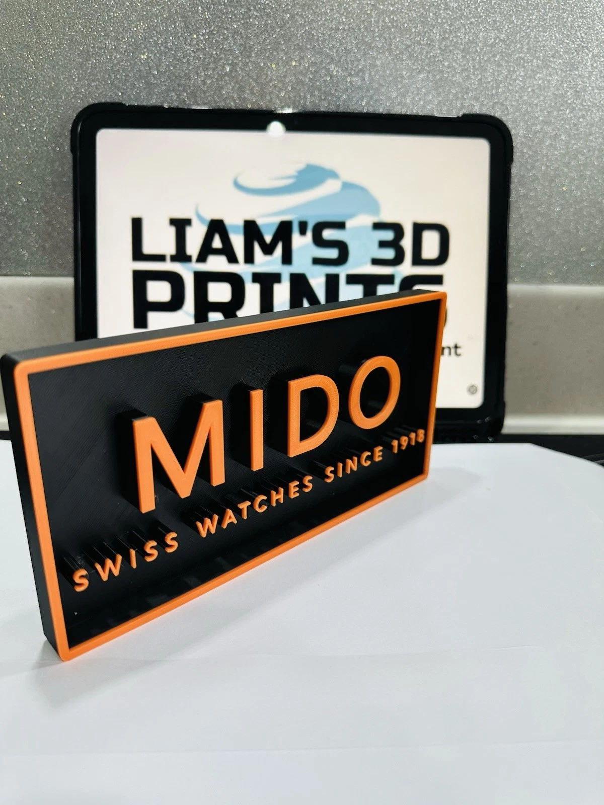 Decorative Mido logo Sign Display Watch 20cm