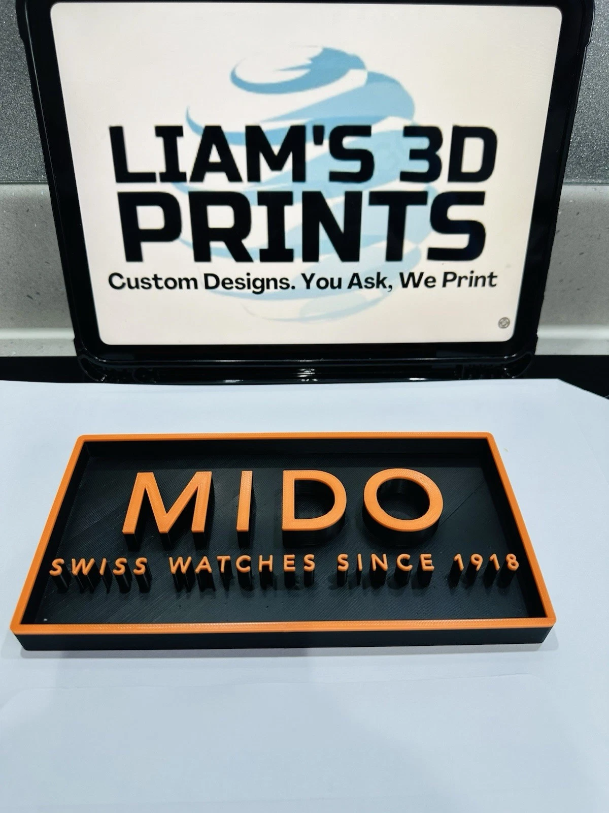 Decorative Mido logo Sign Display Watch 20cm