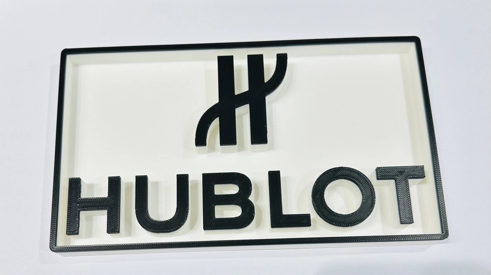 Decorative designer Hublot logo Sign Display Watch 20cm
