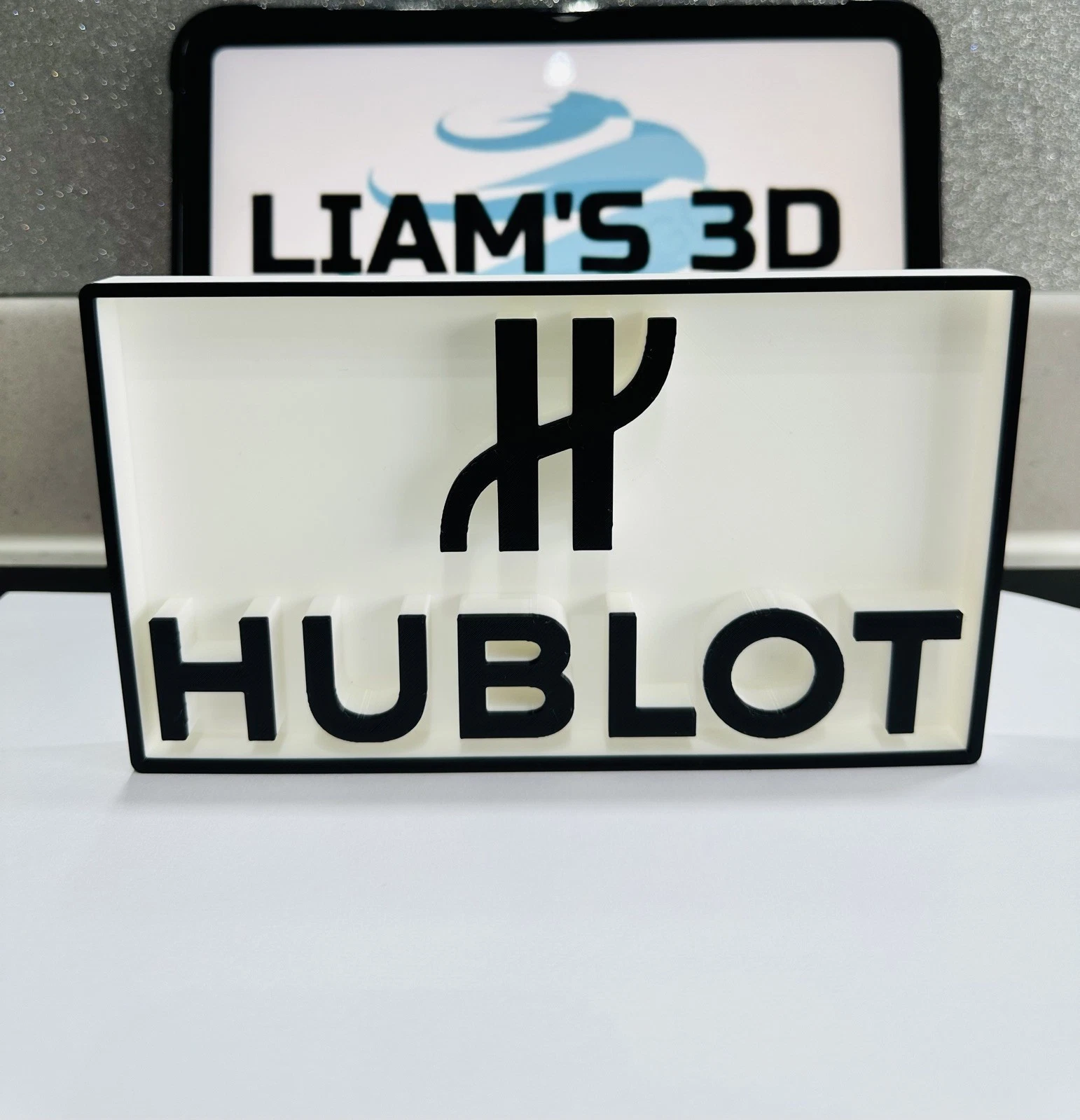 Decorative designer Hublot logo Sign Display Watch 20cm