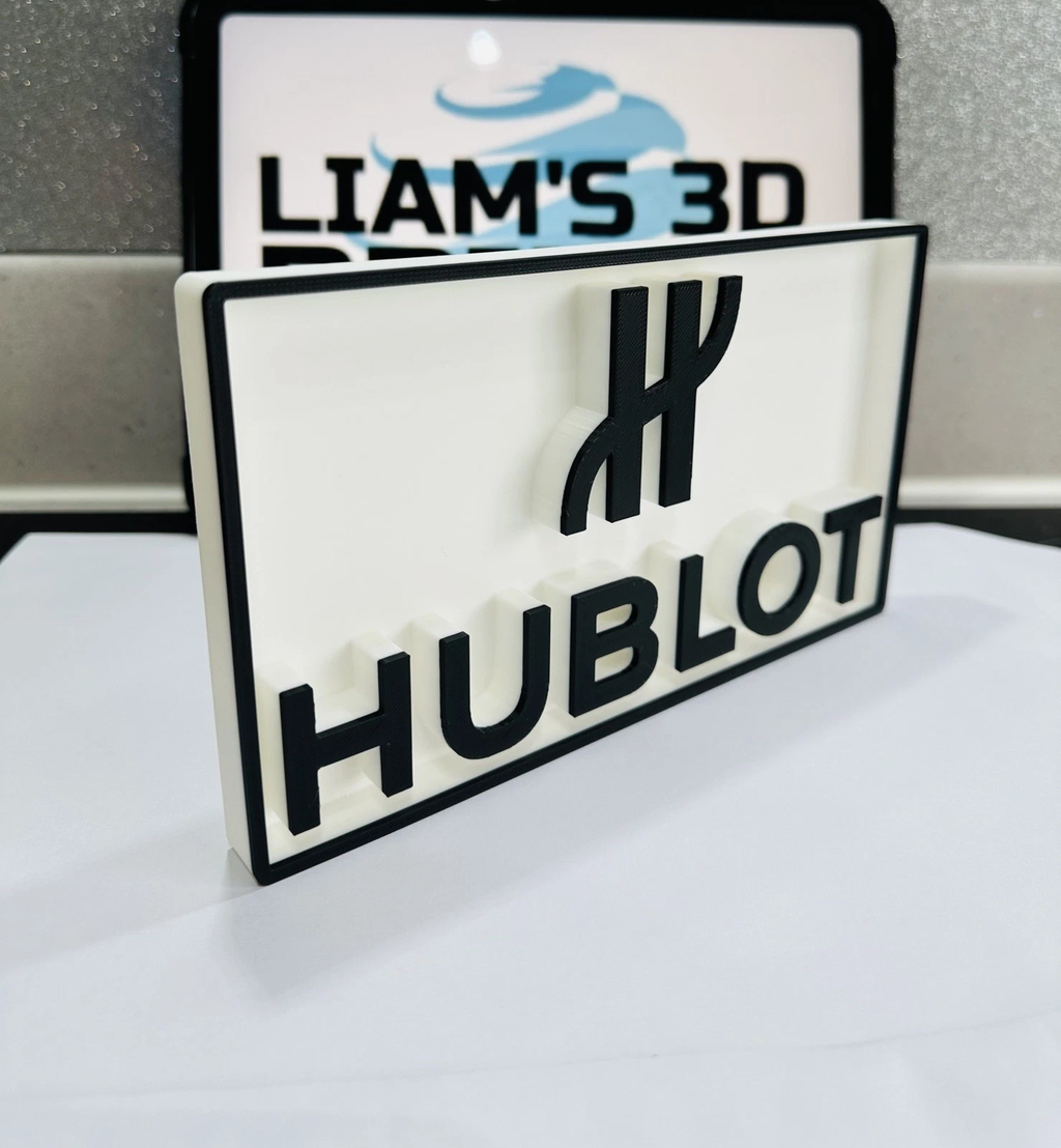 Decorative designer Hublot logo Sign Display Watch 20cm