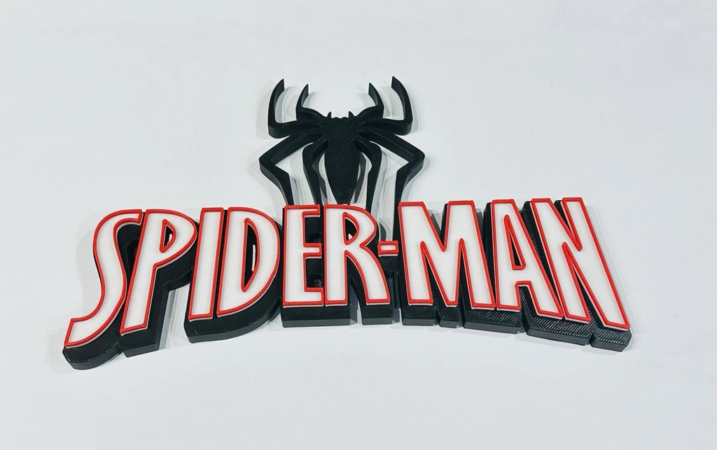 Decorative Spider-Man Spiderman logo Sign Display Pops