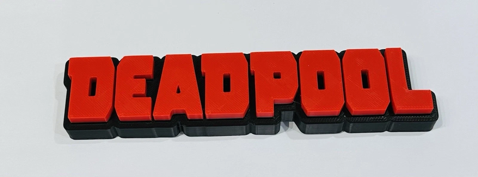 Decorative Deadpool Self Standing Logo Marvel 3D Print