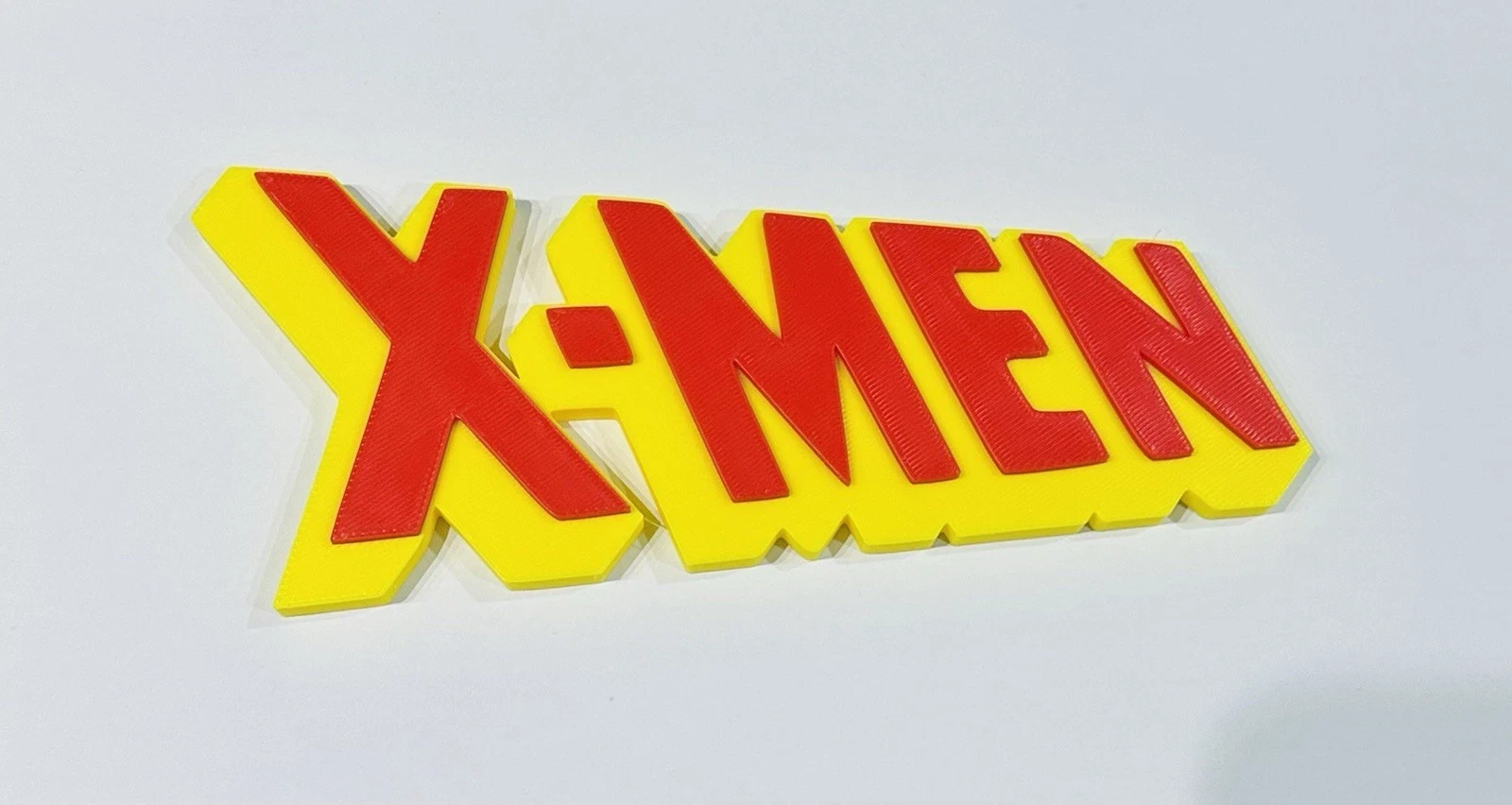 Decorative X-Men Self Standing Logo Marvel 3D Print