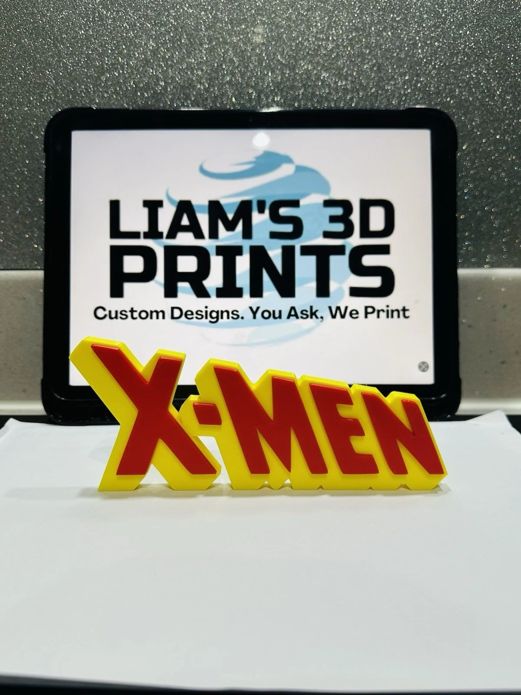Decorative X-Men Self Standing Logo Marvel 3D Print