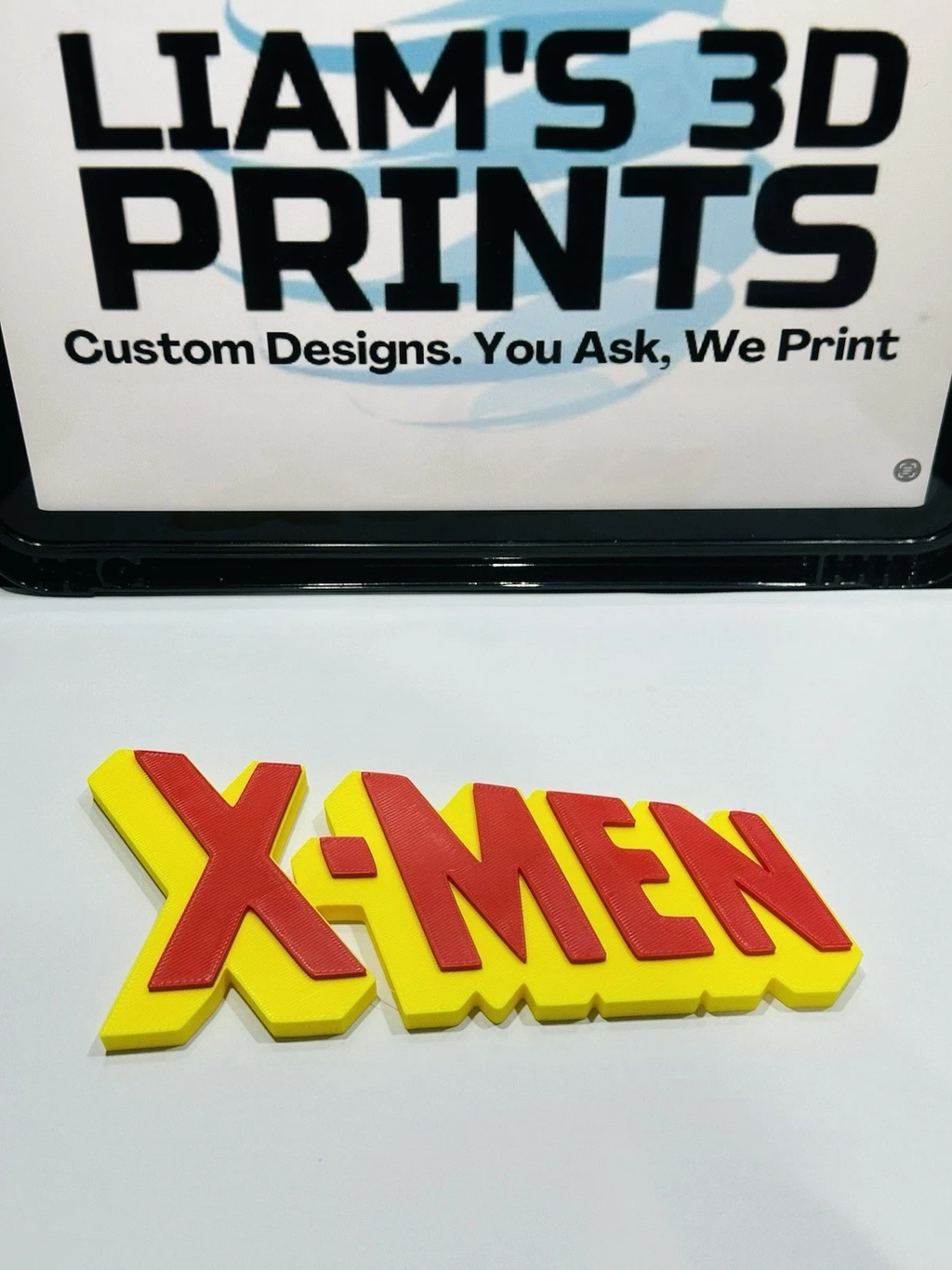 Decorative X-Men Self Standing Logo Marvel 3D Print