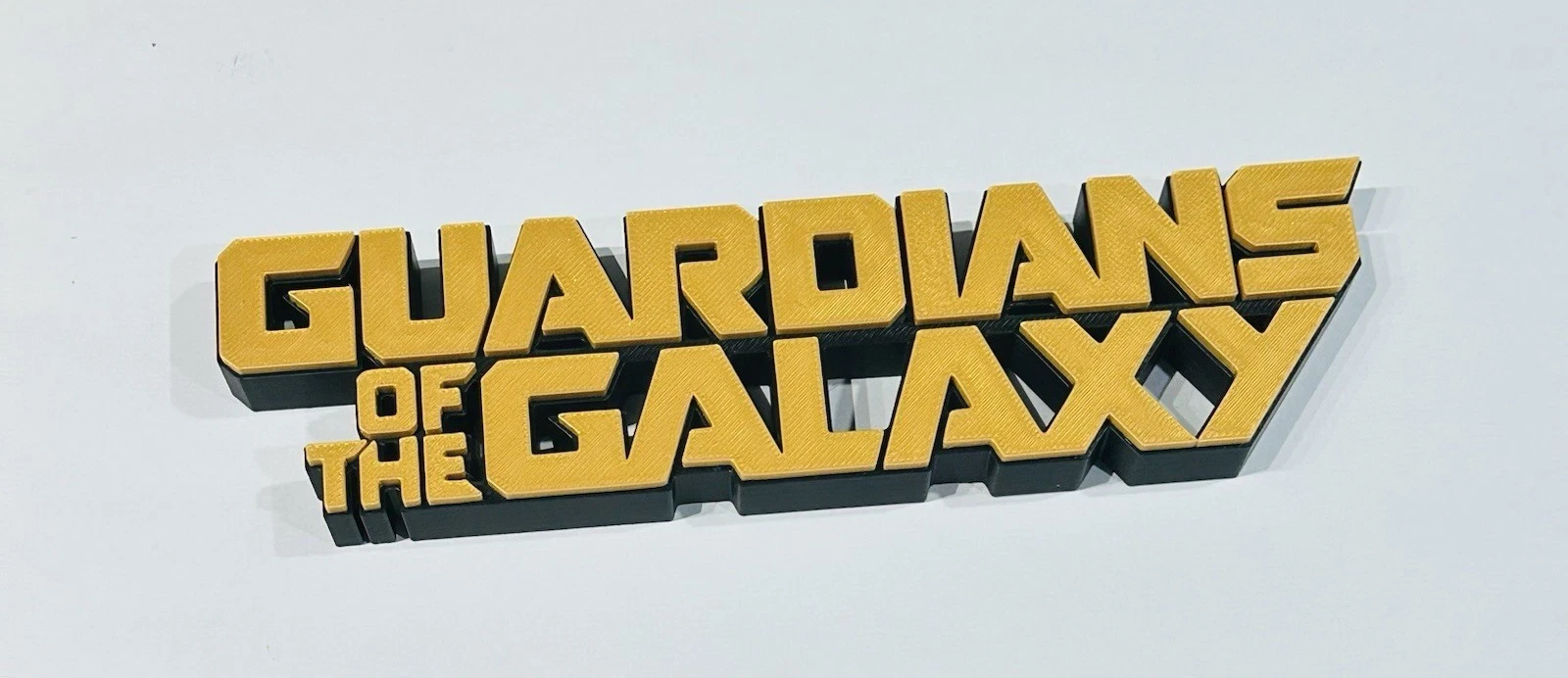Decorative Guardians Of The Galaxy Self Standing Logo Marvel 3D Print