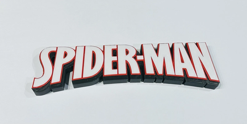 Decorative Spider-Man Spiderman logo Sign Display Comic Superhero Pop Marvel