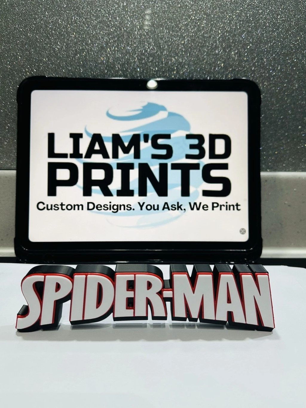 Decorative Spider-Man Spiderman logo Sign Display Comic Superhero Pop Marvel