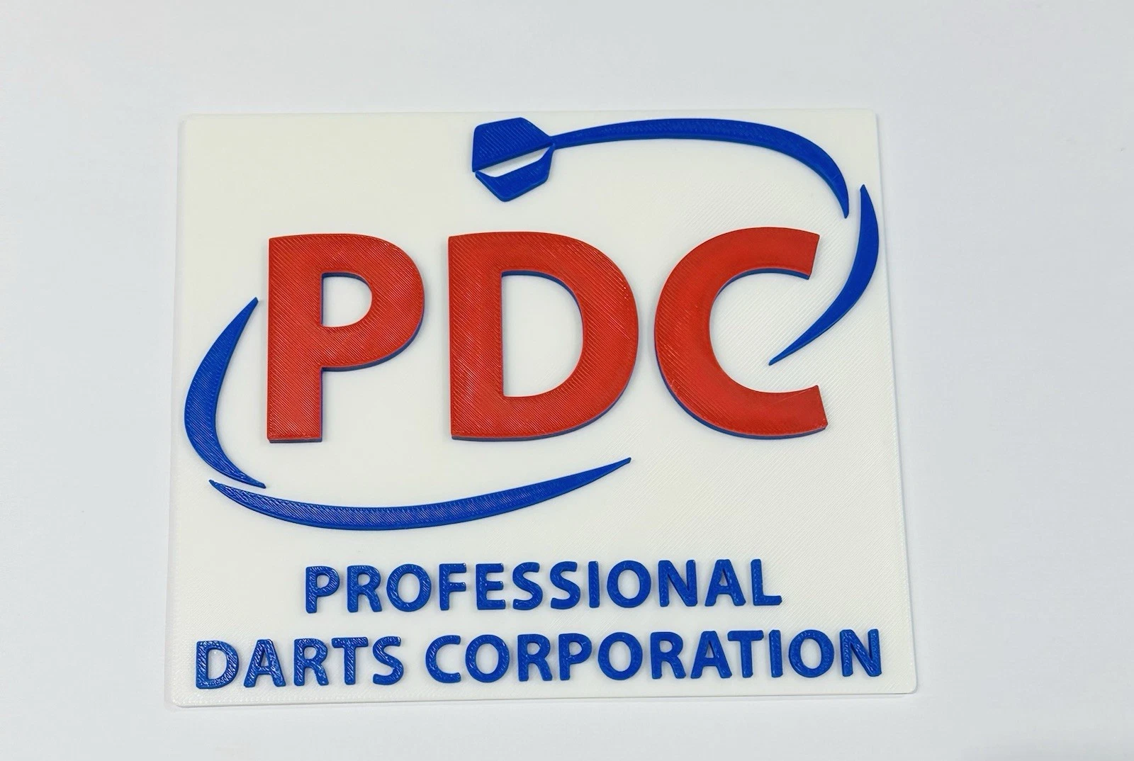 Decorative PDC Professional Darts Corporation Logo Sign Display Mancave darts