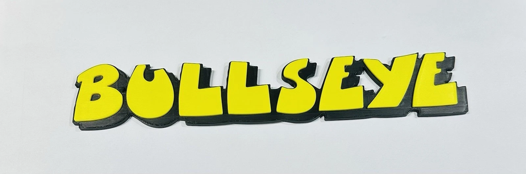 Decorative Bullseye Logo Sign Display Mancave Bar darts