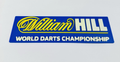 Decorative William Hill World Darts Championship Dart Sign Display Mancave Bar