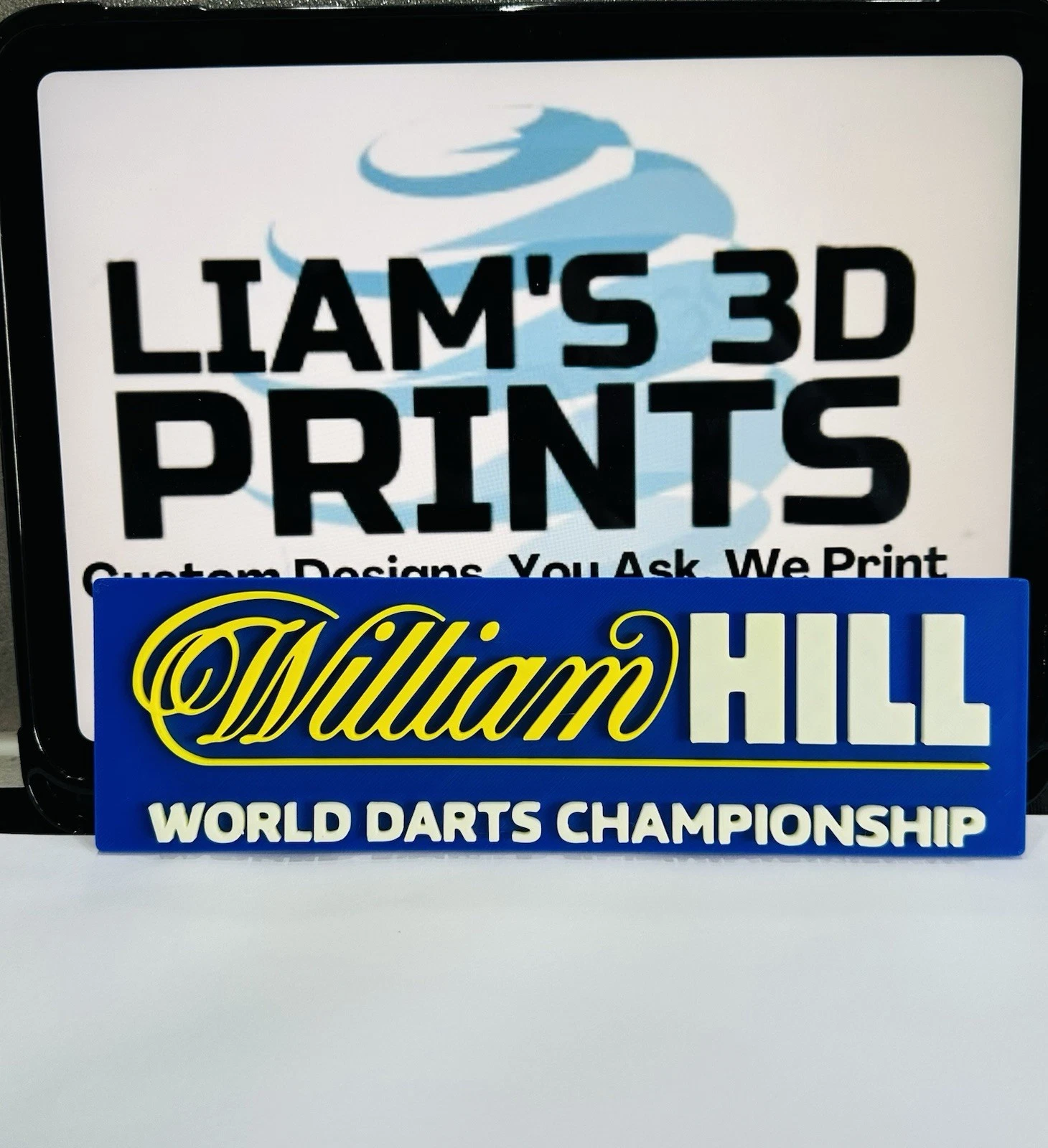Decorative William Hill World Darts Championship Dart Sign Display Mancave Bar