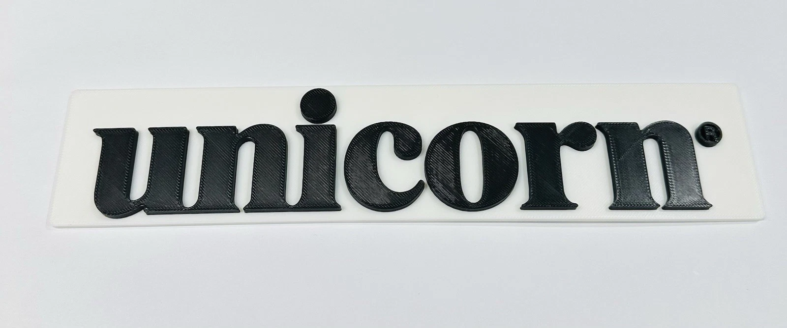 Decorative Unicorn Logo Sign Display Mancave Bar darts
