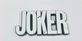 Decorative The Joker 3D logo Sign Display Batman Self Standing Film