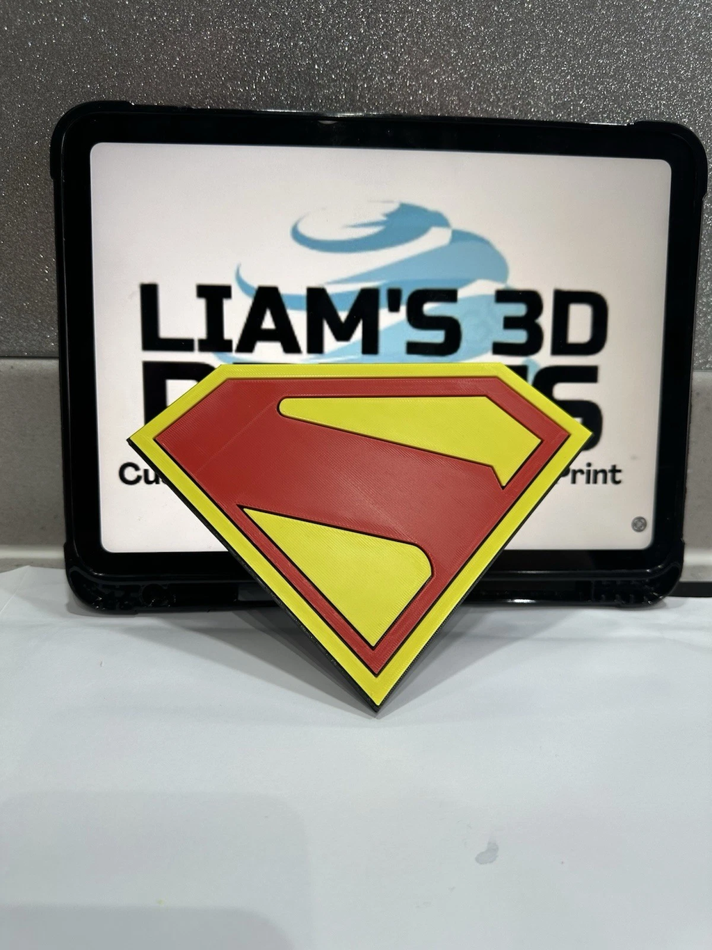Decorative Superman Legacy 2025 logo Sign Display DC Pops