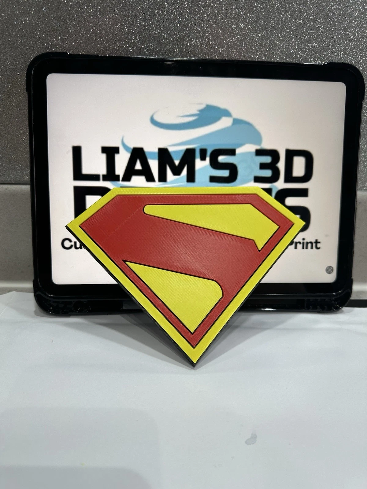 Decorative Superman Legacy 2025 logo Sign Display DC Pops