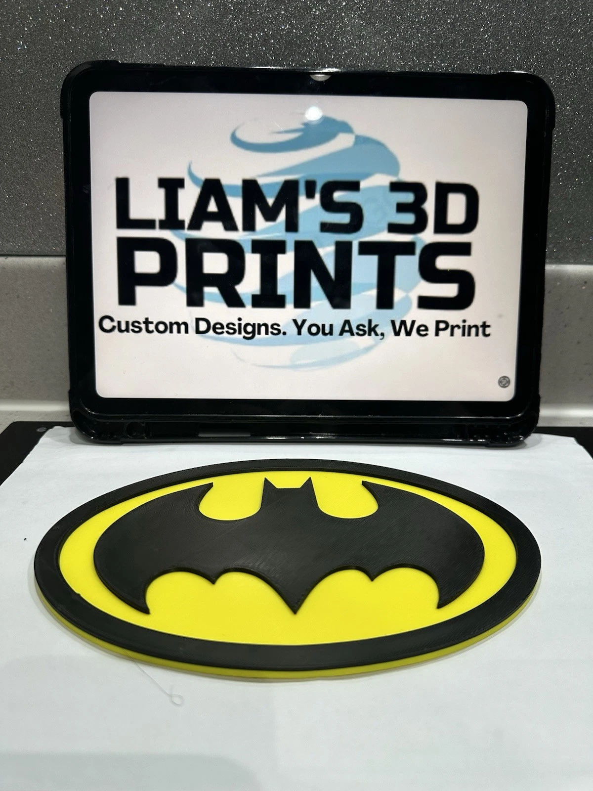 Decorative Batman DC Logo Cinema Room Sign Display