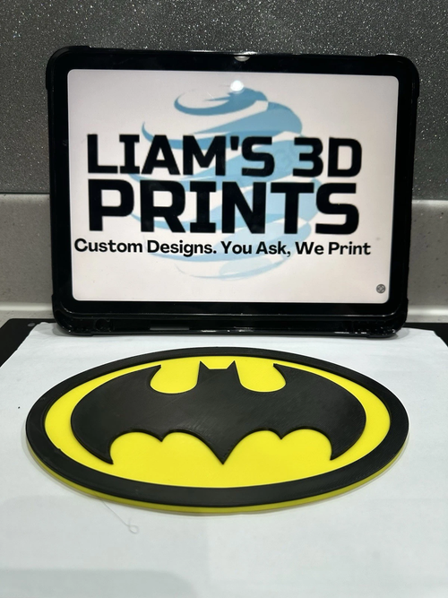 Decorative Batman DC Logo Cinema Room Sign Display