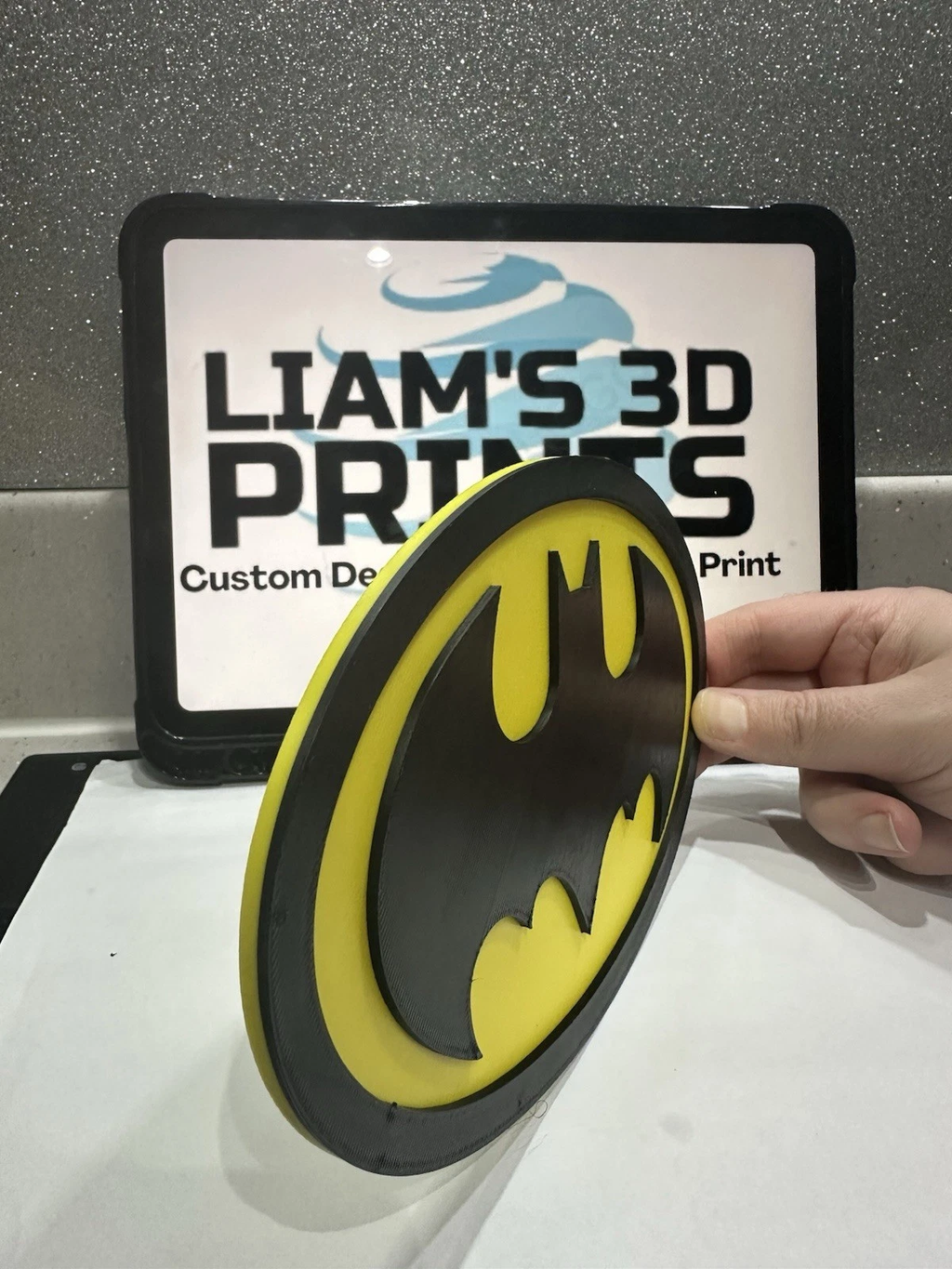 Decorative Batman DC Logo Cinema Room Sign Display