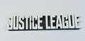 Decorative Justice League DC logo Film Sign Display Pops Self Standing