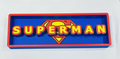 Decorative Superman Dc Film Logo Sign Display Cinema s 17.5cm L 22cm