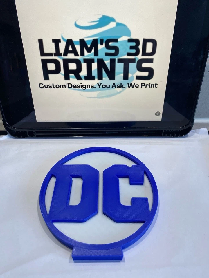 Decorative DC Pop logo Sign Display Funko