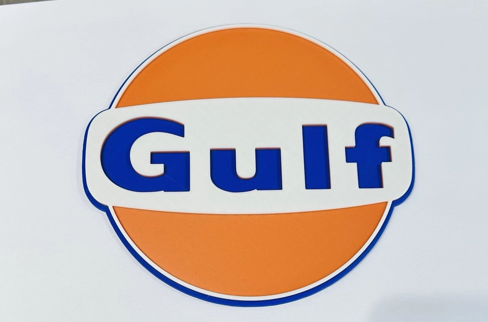 Decorative Gulf Cars Motorbikes Vehicles Manafacturer Logo Wall Plaque 3D Print