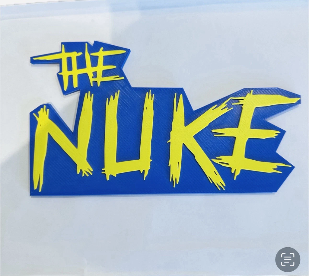 Decorative Luke The Nuke Littler Dart Sign Display S 15cm L 20cm Mancave Bar