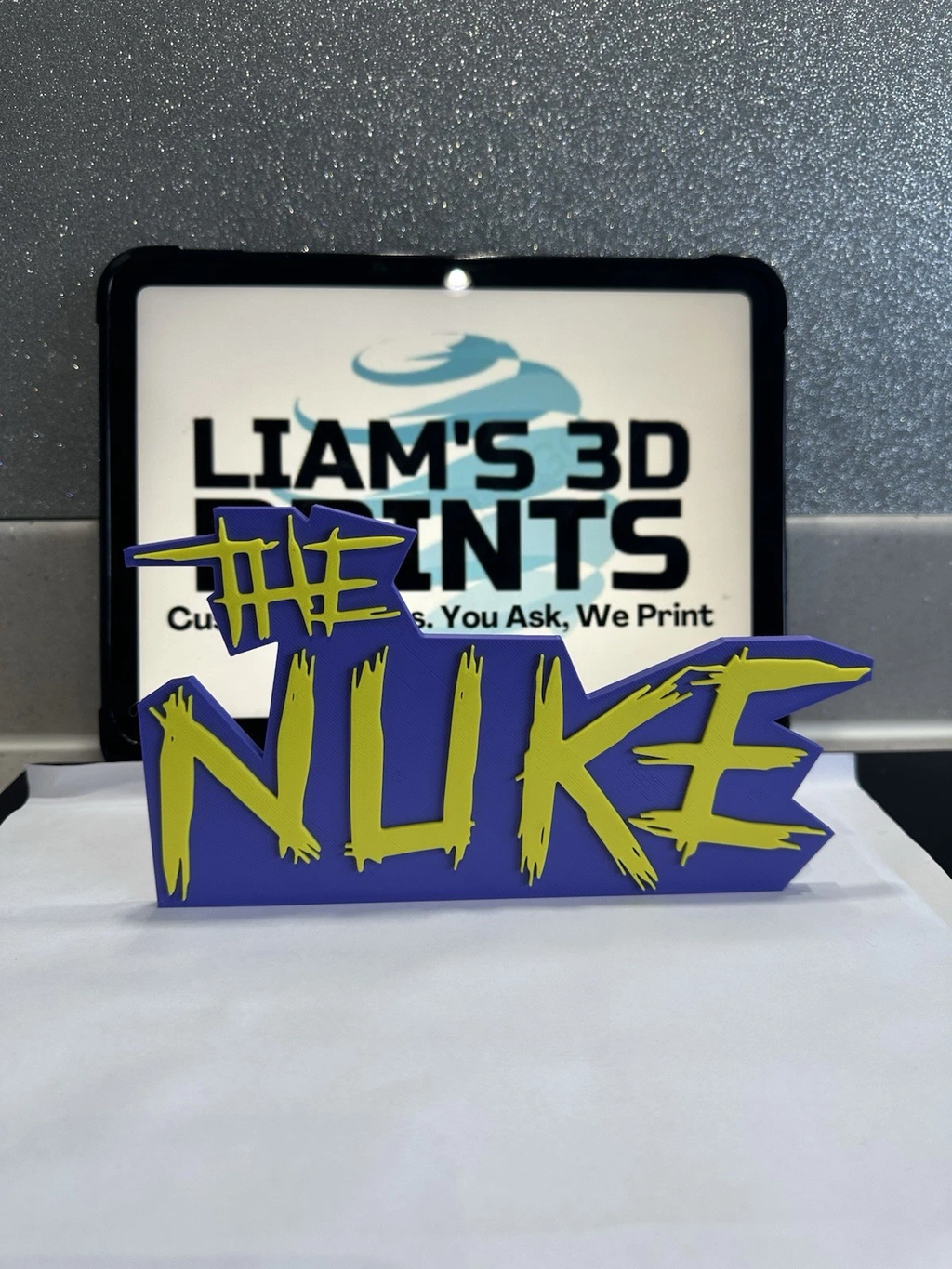 Decorative Luke The Nuke Littler Dart Sign Display S 15cm L 20cm Mancave Bar