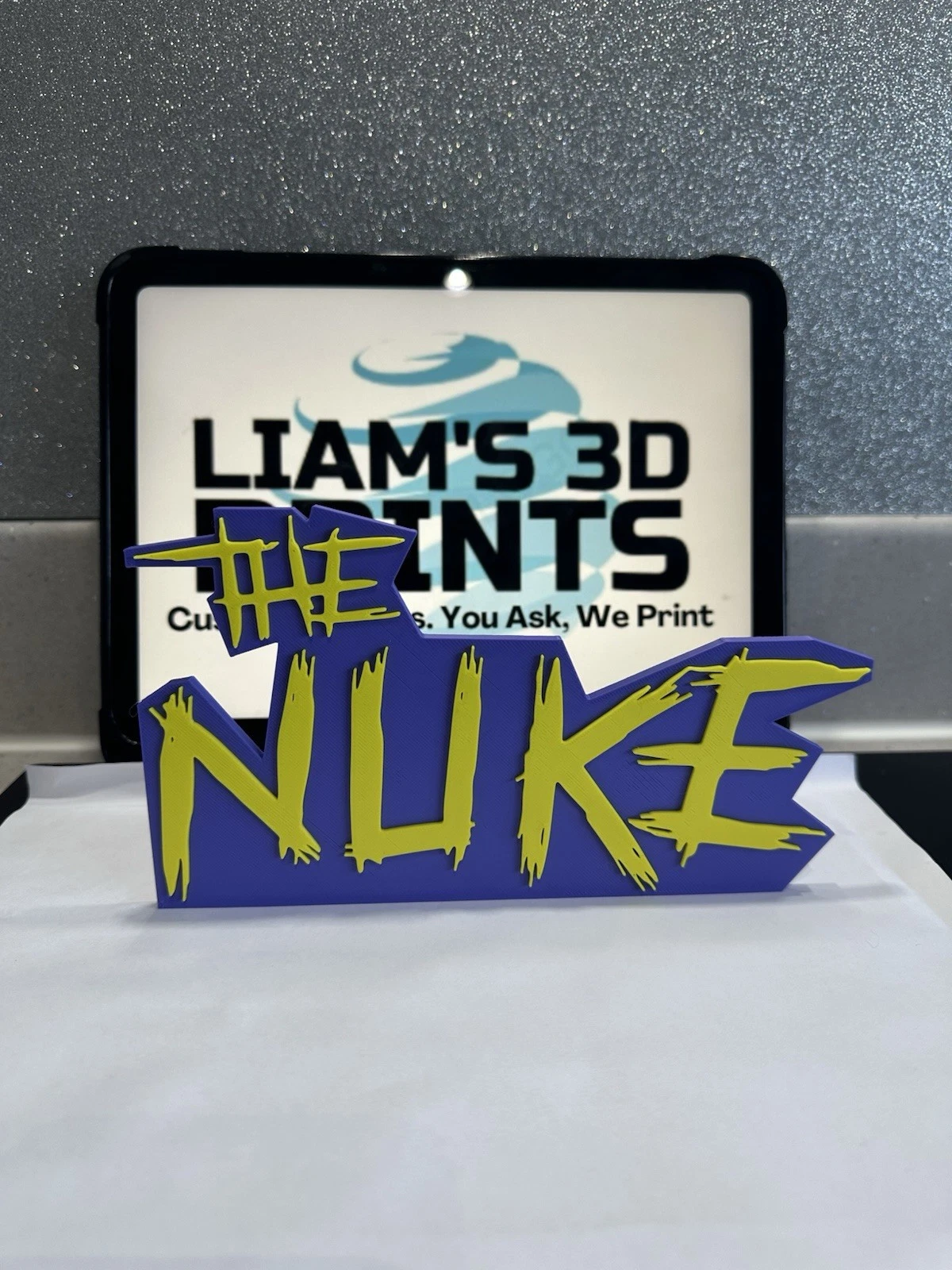 Decorative Luke The Nuke Littler Dart Sign Display S 15cm L 20cm Mancave Bar
