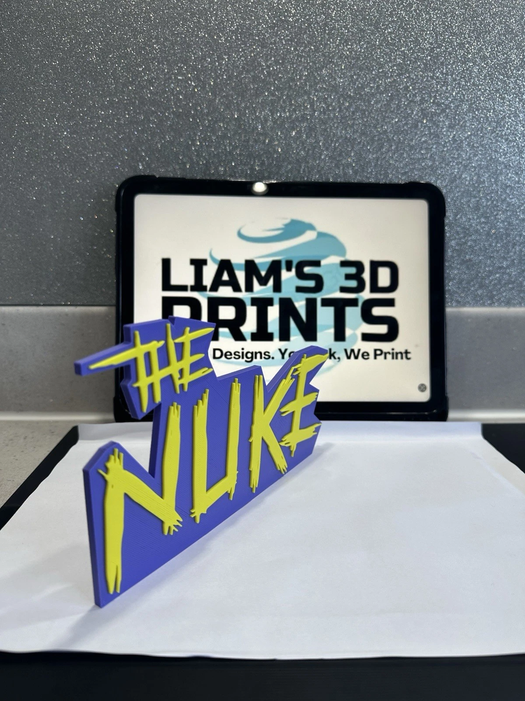 Decorative Luke The Nuke Littler Dart Sign Display S 15cm L 20cm Mancave Bar