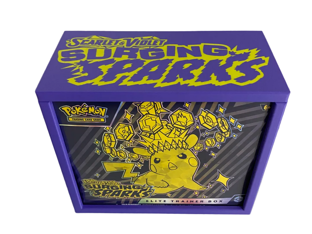 Pokemon Surging Sparks Elite Trainer Box ETB Case Holder 3D Print