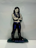 Decorative Rhea Ripley Wrestling Table Stand Room Sign Display