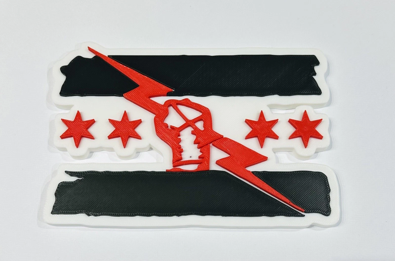 Decorative WWE WWF CM Punk Logo Room Sign Display Wrestling