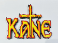 Decorative Kane Wording Logo Room Sign Display Wrestling wwf wwe