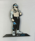 Decorative Jey Uso Wrestling Table Stand Room Sign Display WWE WWF
