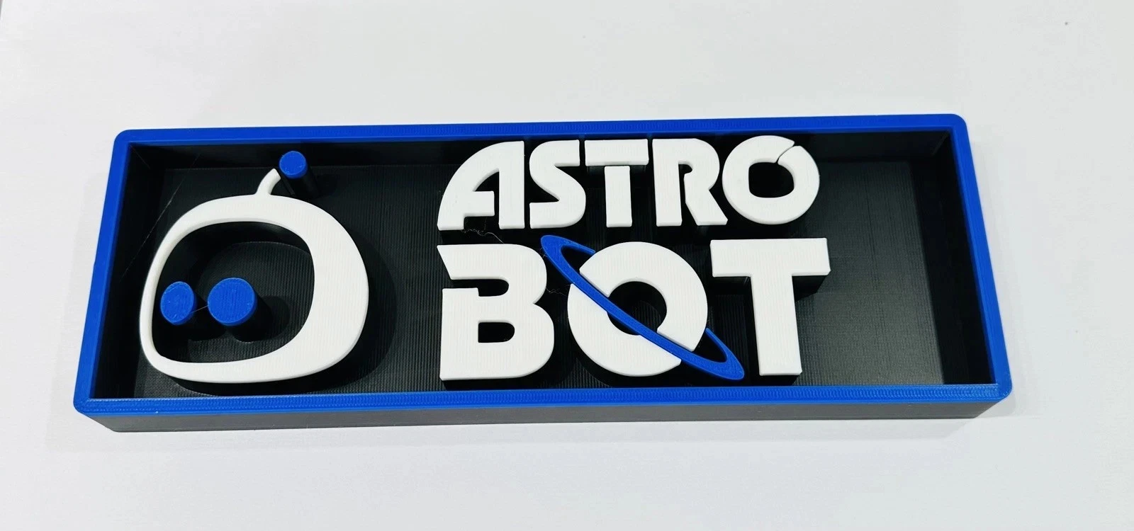 Decorative Astro Bot Gaming logo Sign Display Cinema small 17.5cm Large 22cm