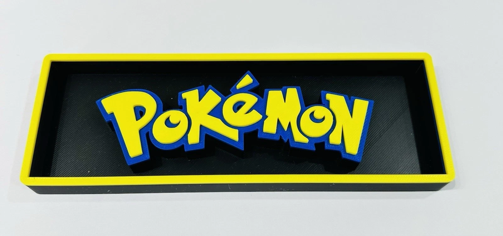 Decorative Pokemon Game Film Logo Box Retro Sign Display 3D Print 2 Sizes