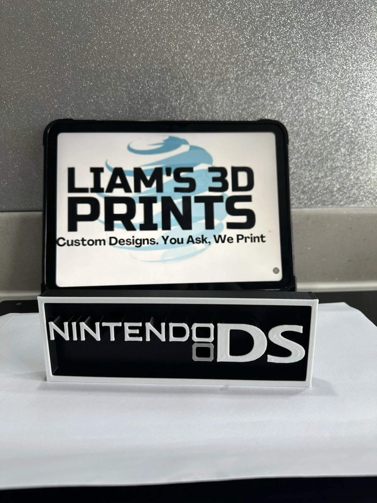 Decorative NINTENDO DS Game Consoles Logo Box Sign Display 3D Print 2 Sizes