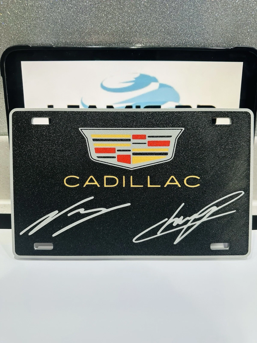 Decorative F1 Formula 1 Cadillac Wall Plaque Sergio Perez Valteri Bottas Sign