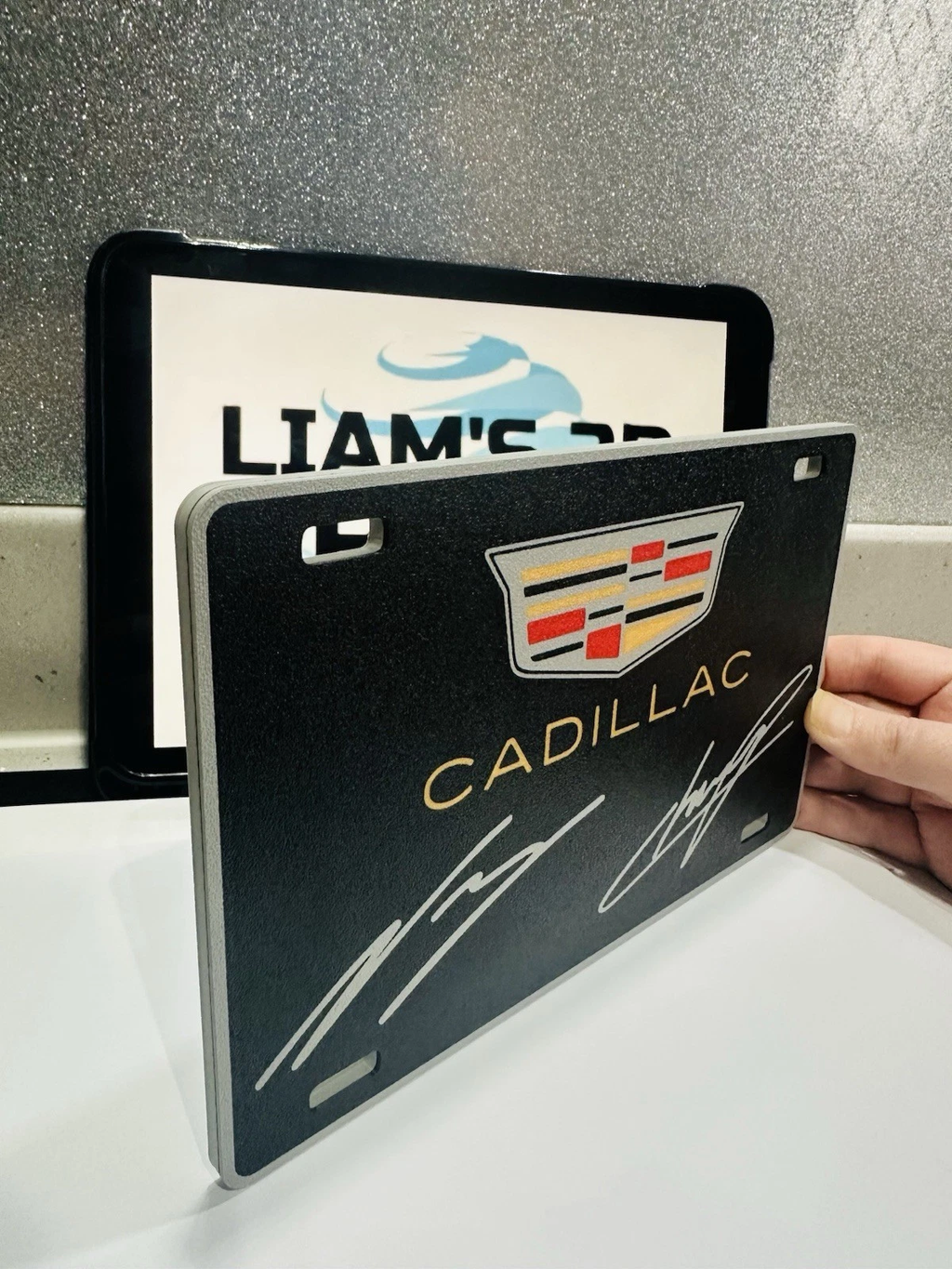 Decorative F1 Formula 1 Cadillac Wall Plaque Sergio Perez Valteri Bottas Sign