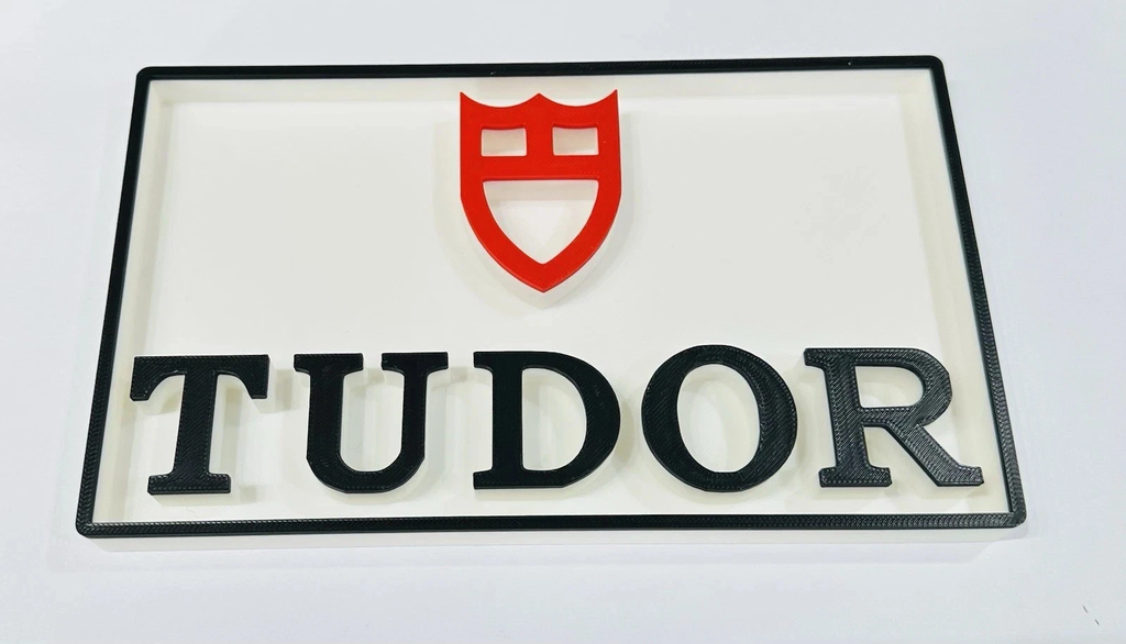 Decorative Tudor logo Sign Display Watch 20cm