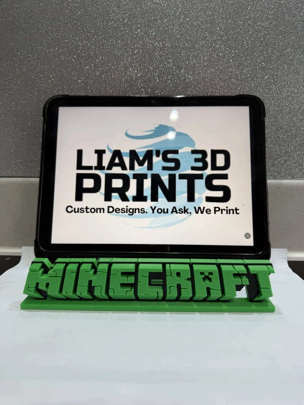 Decorative Minecraft Game Standing Room Sign Display Logo Gaming